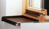 Как правильно установить отливы на окна?
