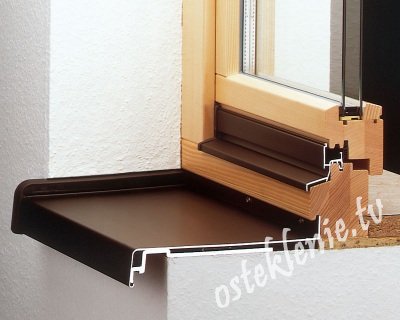 Как правильно установить отливы на окна?